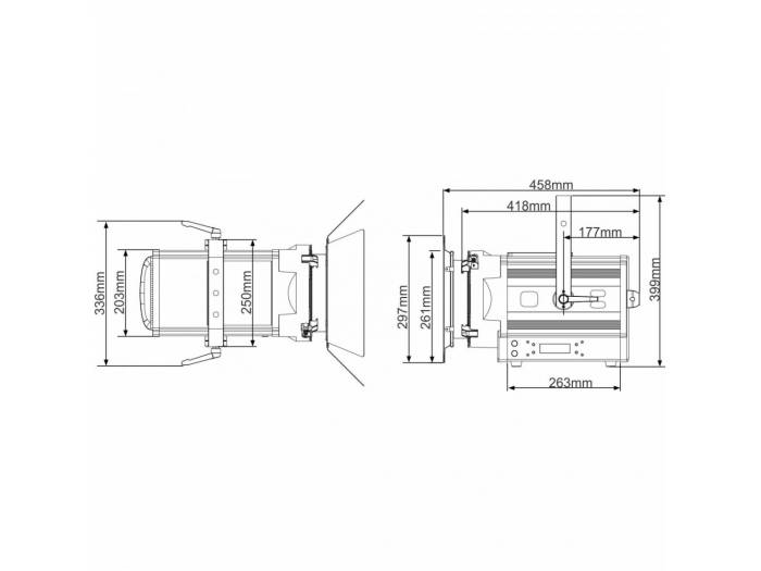 BT-THEATRE 250EZ TEATRO 250W 3200K BRITEQ