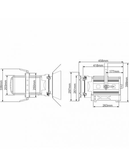BT-THEATRE 250EZ TEATRO 250W 3200K BRITEQ