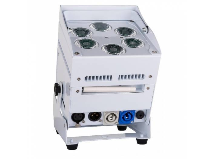 ACCU COLOR WHITE FOCO LED 6x10w RGBWA BATERÍA JBSYSTEMS