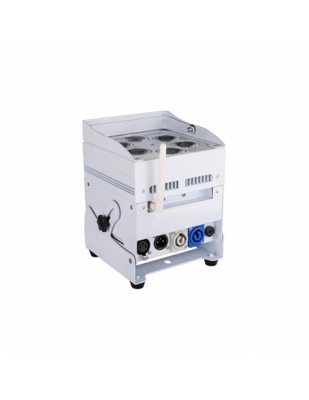 ACCU COLOR WHITE FOCO LED 6x10w RGBWA BATERÍA JBSYSTEMS