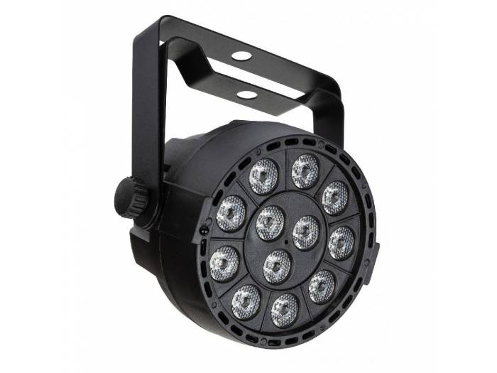 ACCU MINI-PAR BATERIA12x1w RGB 17º JBSYSTEMS