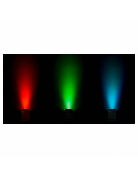 ACCU COLOR BLACK FOCO LED 6x10w RGBWA BATERÍA JBSYSTEMS