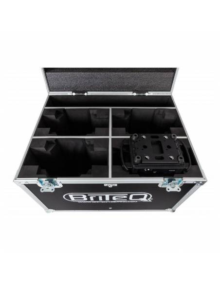 MOVING HEAD CASE 7 - RACK 4x BT-SHARK BRITEQ