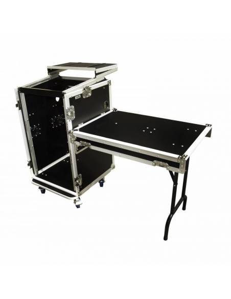 RACK CASE 19\" 18U - FRONTAL+ 10U SUPERIOR + RUEDAS JBSYSTEMS