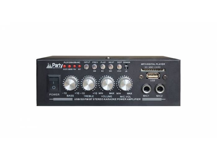 Party PLS1250USB-RC Amplificador HiFi Bluetooth 25+25W