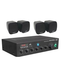 Pack Tienda 10040 - Hilo musical con altavoces en Color Negro - 1 2