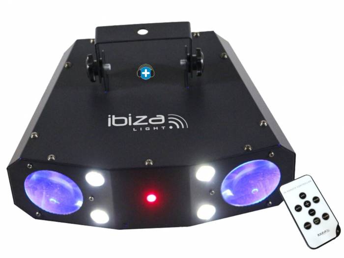 IBIZA LIGHT  COMBO-3IN1 EFECTO COMBINADO MOONFLOWER-STROBO-LASER - 1