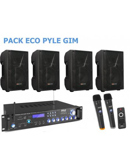 PACK ECO GIM PYLE PLUS - 4 Altavoces 10  pulgadas - 2