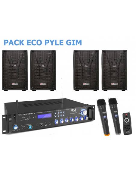 PACK ECO GIM PYLE PLUS - 4 Altavoces 10  pulgadas - 3