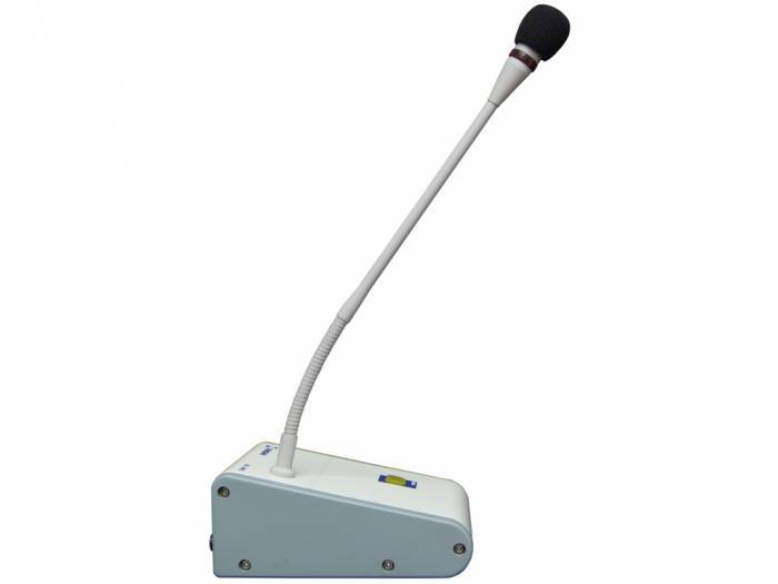 WORK Pro DM 1N Micrófono de condensador con base y avisos.