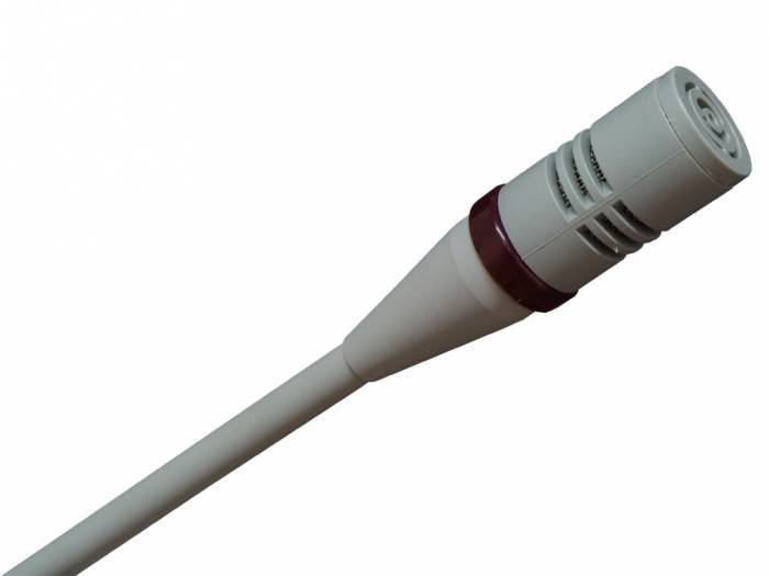 WORK Pro DM 1N Micrófono de condensador con base y avisos.