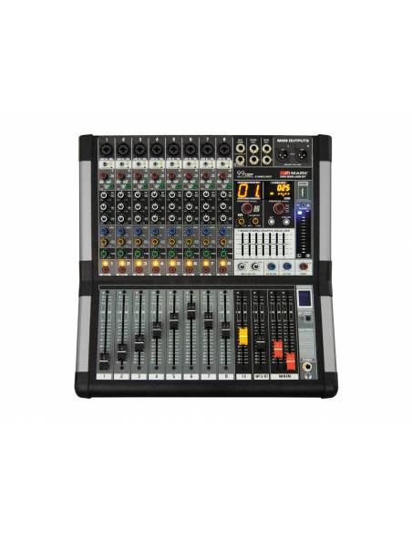 MARK MM 899 USB BT Mezclador analógico de 8 canales.