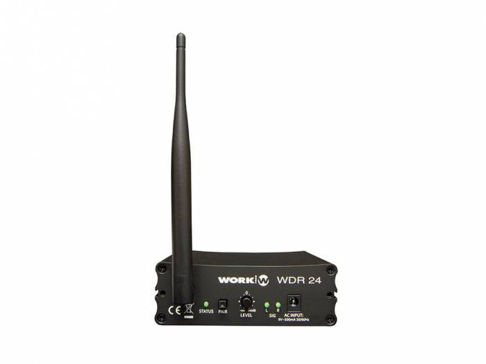WORK Pro WDR 24 Receptor inalámbrico de audio estéreo