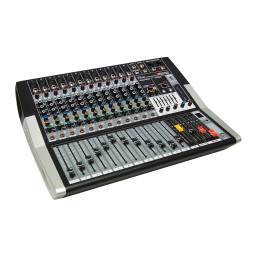 MARK MM 12599 P USB BT Mezclador amplificado 2 x 500 W. 12 canales. 2