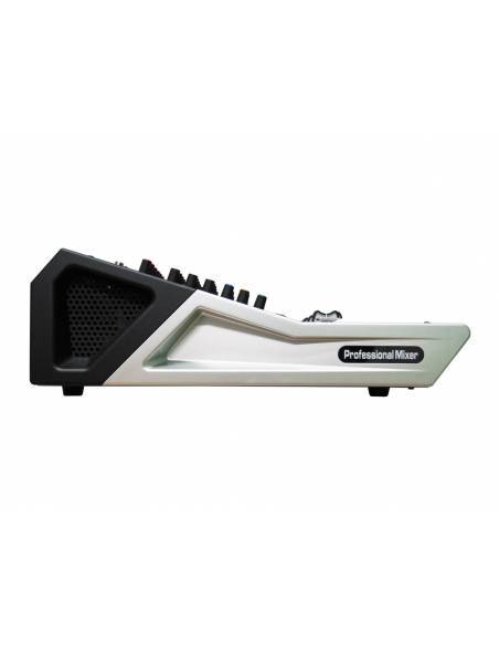 MARK MM 12599 P USB BT Mezclador amplificado 2 x 500 W. 12 canales.