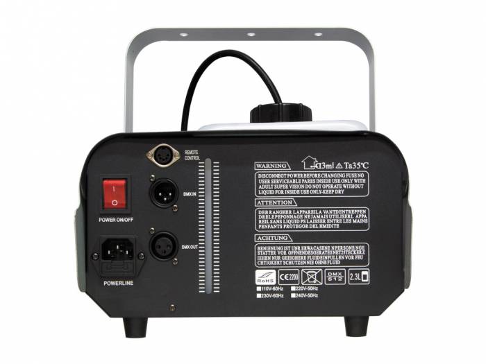 MARK MF 1500 DMX LED Máquina de humo con luces LED