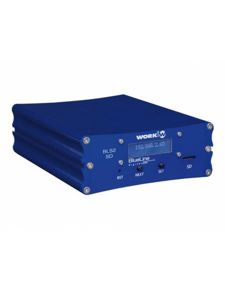 WORK Pro BLS2 SD MKII Emisor AoIP Blueline.