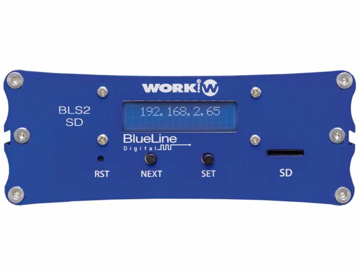 WORK Pro BLS2 SD MKII Emisor AoIP Blueline.
