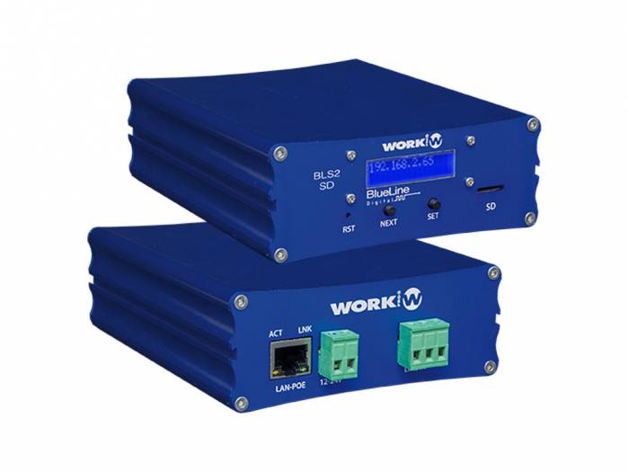 WORK Pro BLS2 SD MKII Emisor AoIP Blueline.