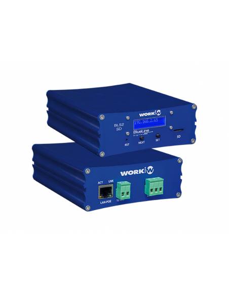 WORK Pro BLS2 SD MKII Emisor AoIP Blueline.