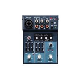 MARK MAX 3 BT Mezclador/interfaz audio PC/Mac. 2 canales.