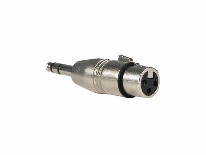 MARK MCAA 201 Adaptador XLR 3 hembra a Jack TRS 1/4'' macho