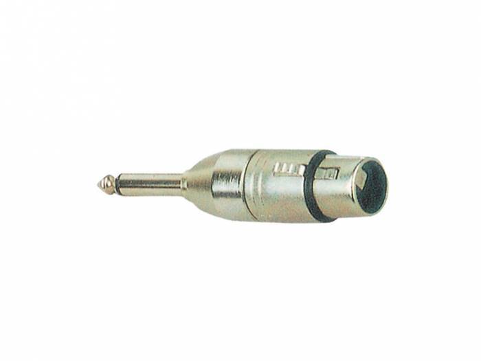 MARK MCAA 202 Adaptador XLR 3 hembra a Jack TS 1/4'' macho