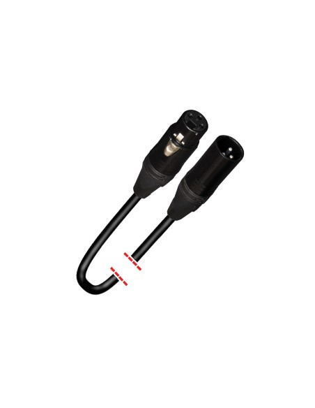 Cable XLR Macho Hembra 20 Metros Balanceado (Canon)