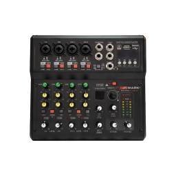 MARK MINI MAX FX USB BT Mezclador 4+1 canales. Reproductor/grabador.