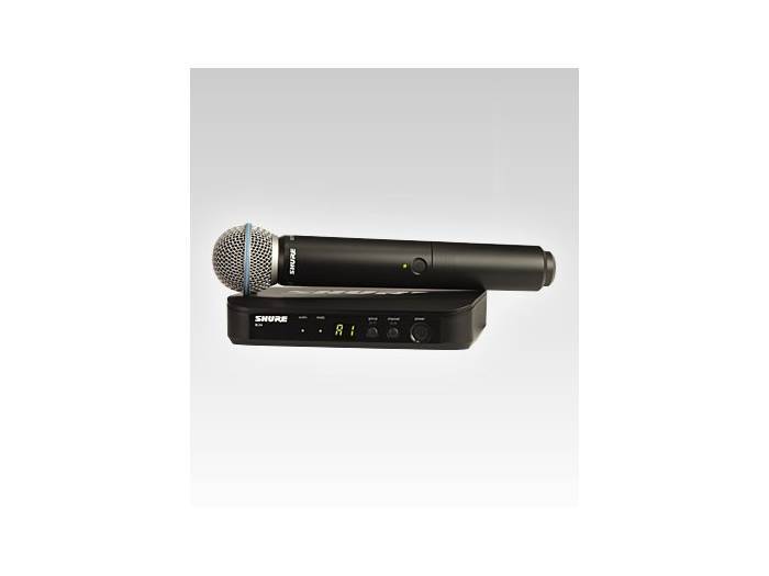 Shure BLX24E/B58 - Microfono inalambrico de Mano Beta 58 - 1