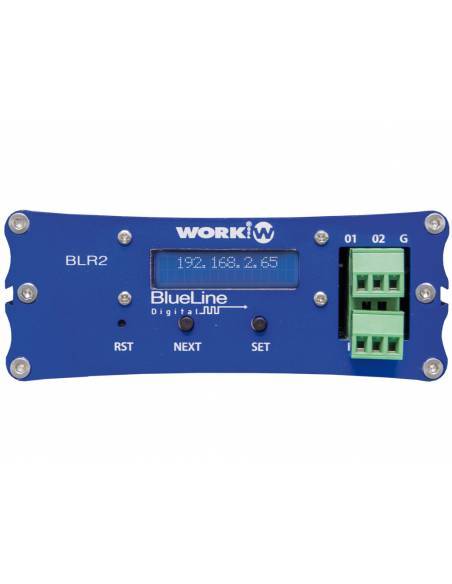 WORK Pro BLR2 MKII Receptor AoIP Blueline