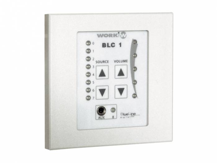 WORK Pro BLC 1 Controlador mural programable Ethernet (OSC) para BlueLine. PoE