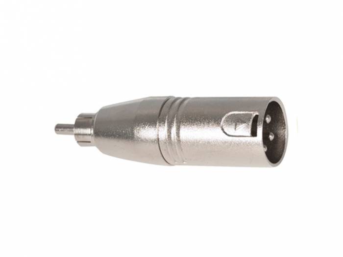 MARK MCAA 220 Adaptador XLR 3 macho a RCA macho