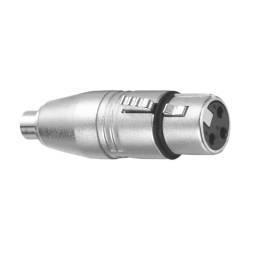 MARK MCAA 222 Adaptador XLR 3 hembra a RCA hembra