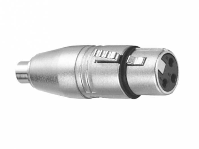 MARK MCAA 222 Adaptador XLR 3 hembra a RCA hembra