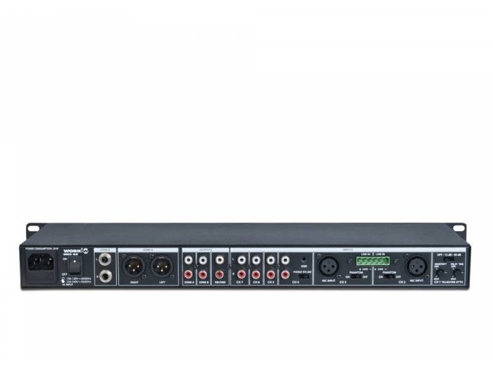 WORK Pro MMX 65 Mezclador 7 canales. 1 HU rack 19
