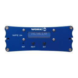 WORK Pro WPE 24 Procesador de audio digital de 2 In/4 Out. 2