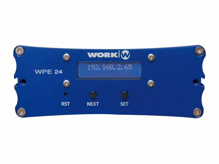 WORK Pro WPE 24 Procesador de audio digital de 2 In/4 Out.