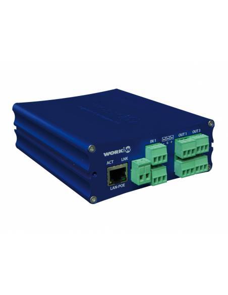 WORK Pro WPE 24 Procesador de audio digital de 2 In/4 Out.
