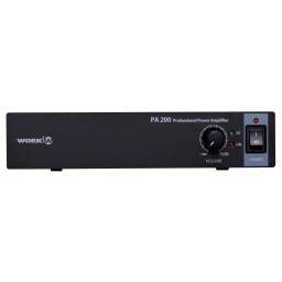 WORK Pro PA 200 Amplificador 2 x 100W @ 8 Ohm, 200 W L70/100V