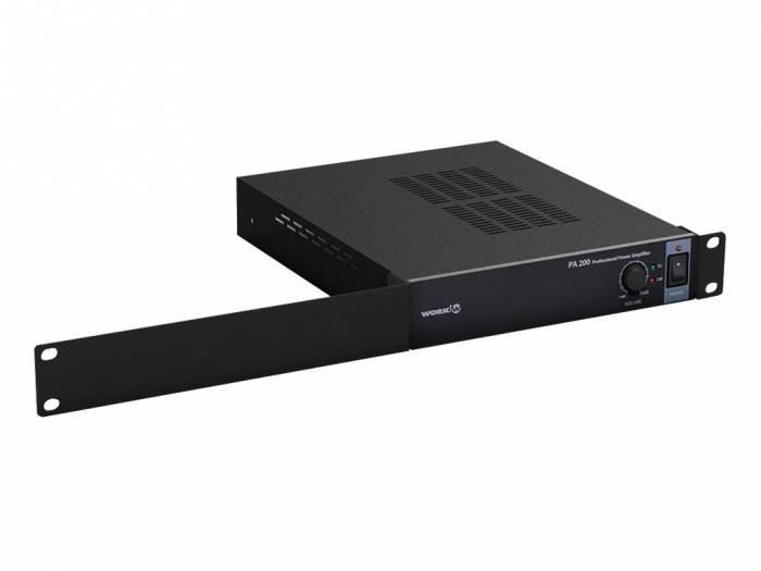 WORK Pro PA 200 Amplificador 2 x 100W @ 8 Ohm, 200 W L70/100V