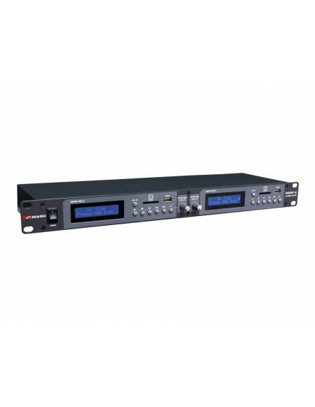 MARK MMP 4 Reproductor MP3 doble USB/SD.