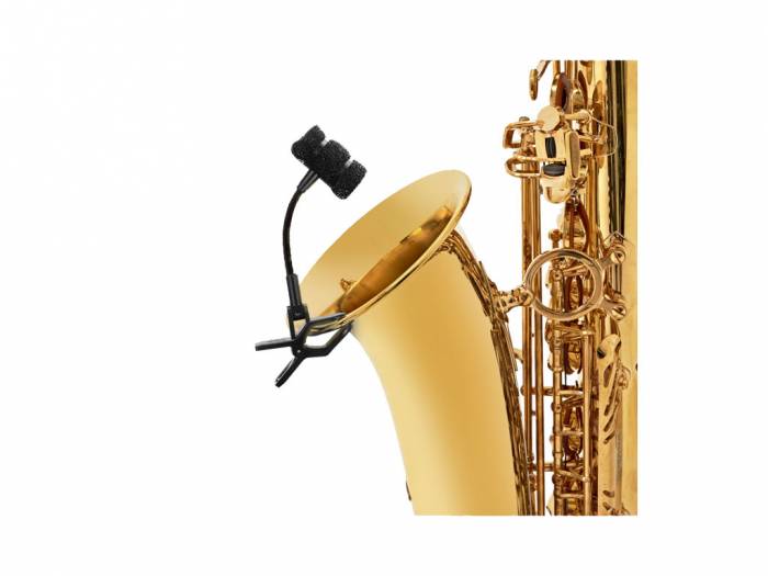 MARK IS 5 Micrófono de condensador electret con pinza para instrumento.