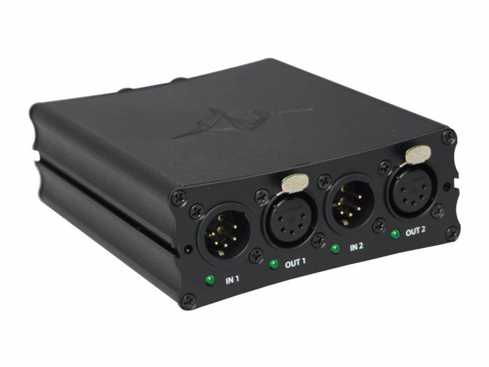 LightShark LS-NODE2 Nodo de 2 universos bidireccional