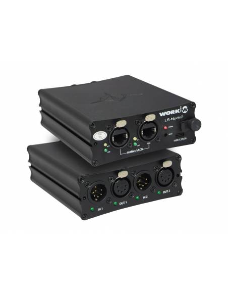 LightShark LS-NODE2 Nodo de 2 universos bidireccional
