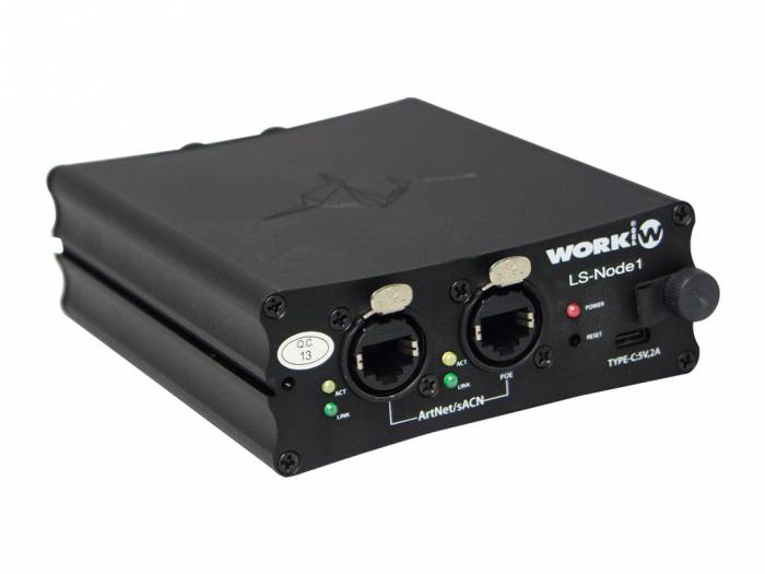 LightShark LS-NODE1 Nodo bidireccional de 1 universo