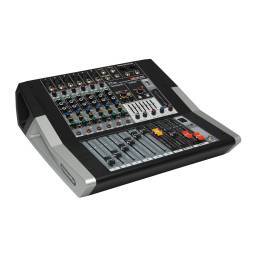 MARK MM 6399 P USB BT Mezclador amplificado 2 x 300 W. 6 canales. 2