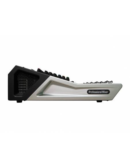MARK MM 6399 P USB BT Mezclador amplificado 2 x 300 W. 6 canales.