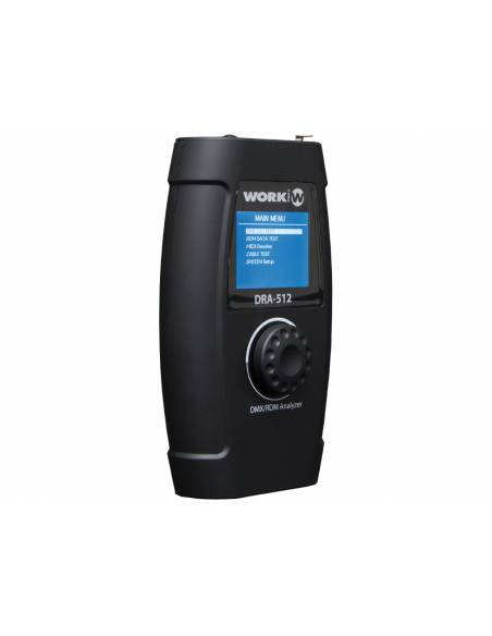 WORK Pro DRA 512 Analizador DMX, RDM y MIDI