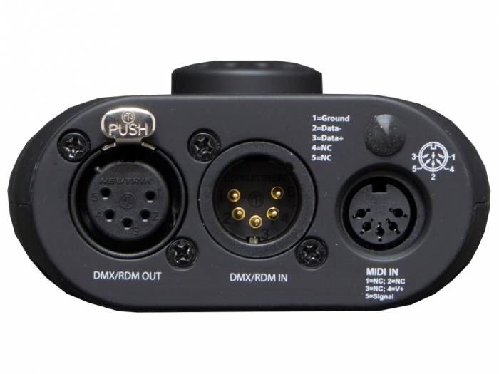 WORK Pro DRA 512 Analizador DMX, RDM y MIDI